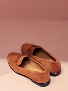 Mocassino Camoscio Cognac