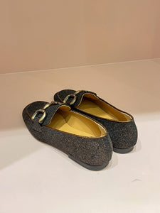 Mocassino Glitter Bronzo