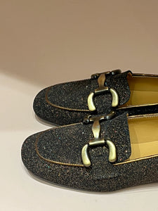 Mocassino Glitter Bronzo