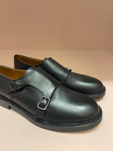 Monk Strap nera