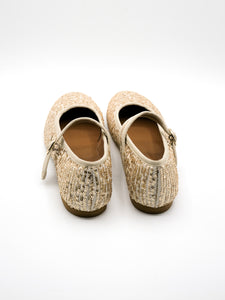 Ballerina pailettes oro