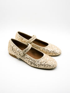 Ballerina pailettes oro