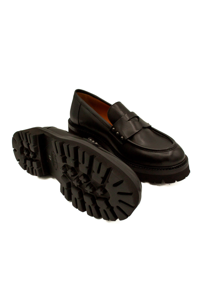 Mocassino nero micro