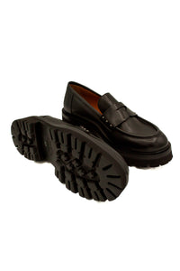 Mocassino nero micro