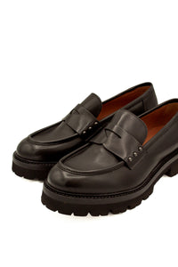 Mocassino nero micro