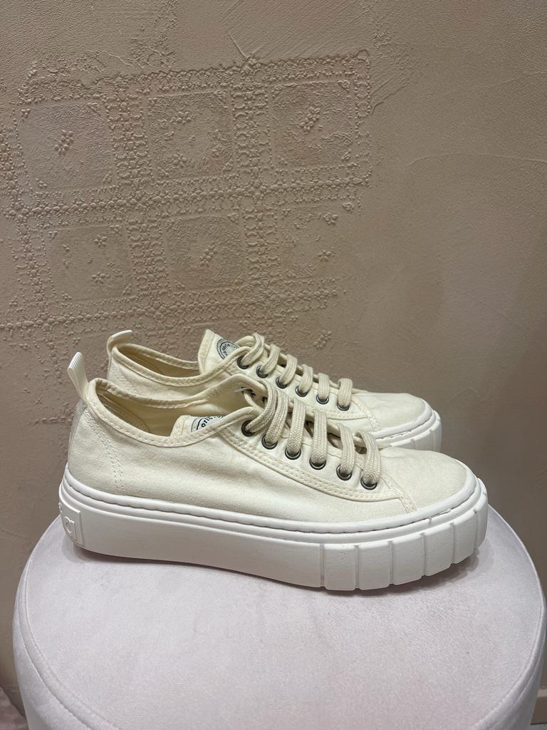 Victoria Sneakers Tela Panna