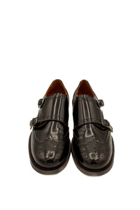 Scarpa monk strap nera