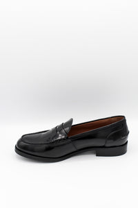 Mocassino College Pelle Nero 710