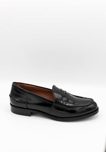 Mocassino College Pelle Nero 710