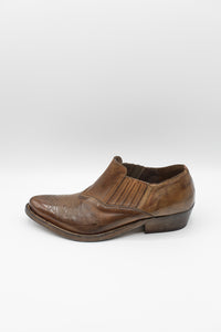 36660 Scarpa Texano Pelle Cuoio