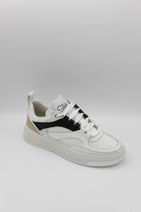 02382 Sneakers Bicolore Bianco Nero