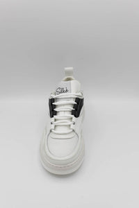 02382 Sneakers Bicolore Bianco Nero